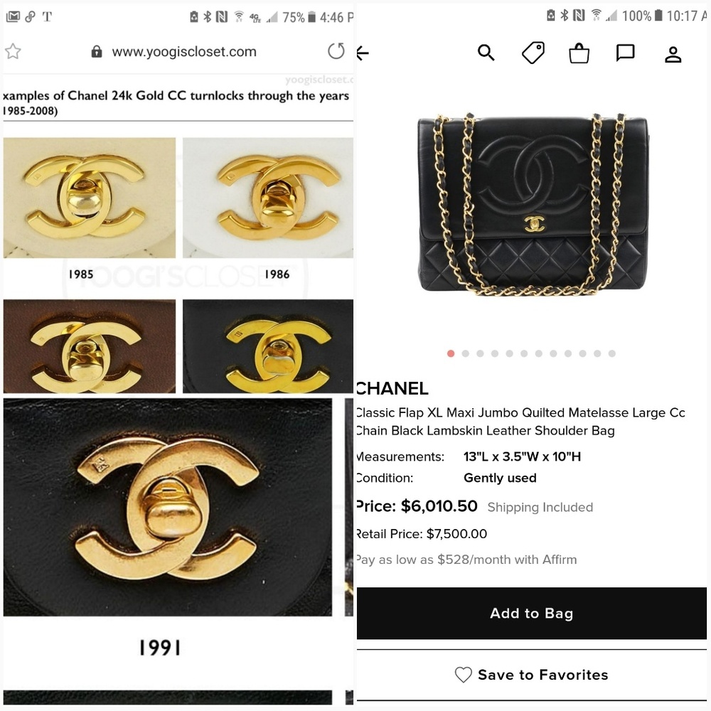 ❤SOLD❤ CHANEL Classic Jumbo Maxi flap - Picture 8 of 8